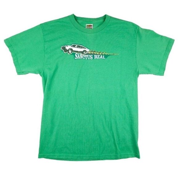 Vintage Sanctus Real T Shirt Mens Size Medium Y2K Christian Rock Band - Picture 1 of 6